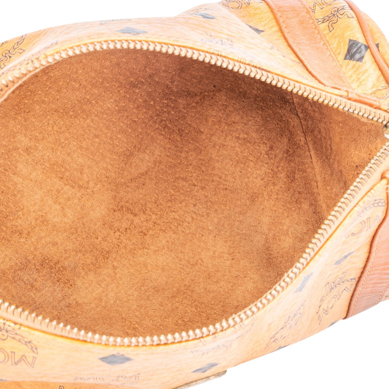 MCM MCM Visetos Monogram Bowling Crossbody Bag Divers