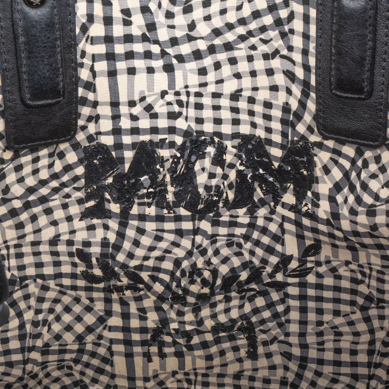 MCM MCM Monogram Visetos Liz Shopper Tote Shoulder Bag Zwart