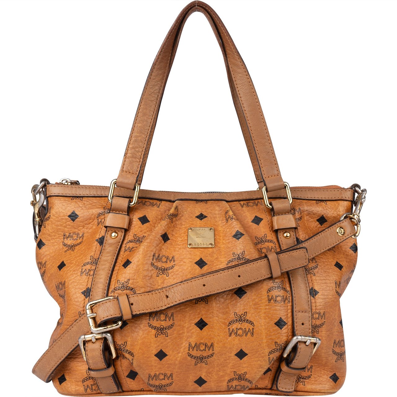 MCM MCM Visetos Monogram Shoulder Bag Divers