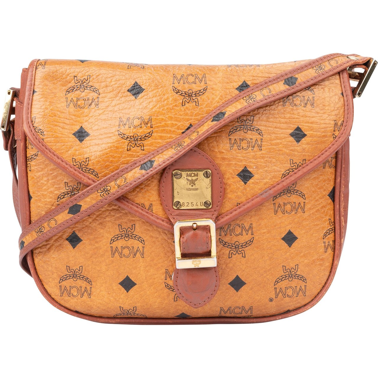 MCM MCM Visetos Monogram Crossbody Flap Bag Divers