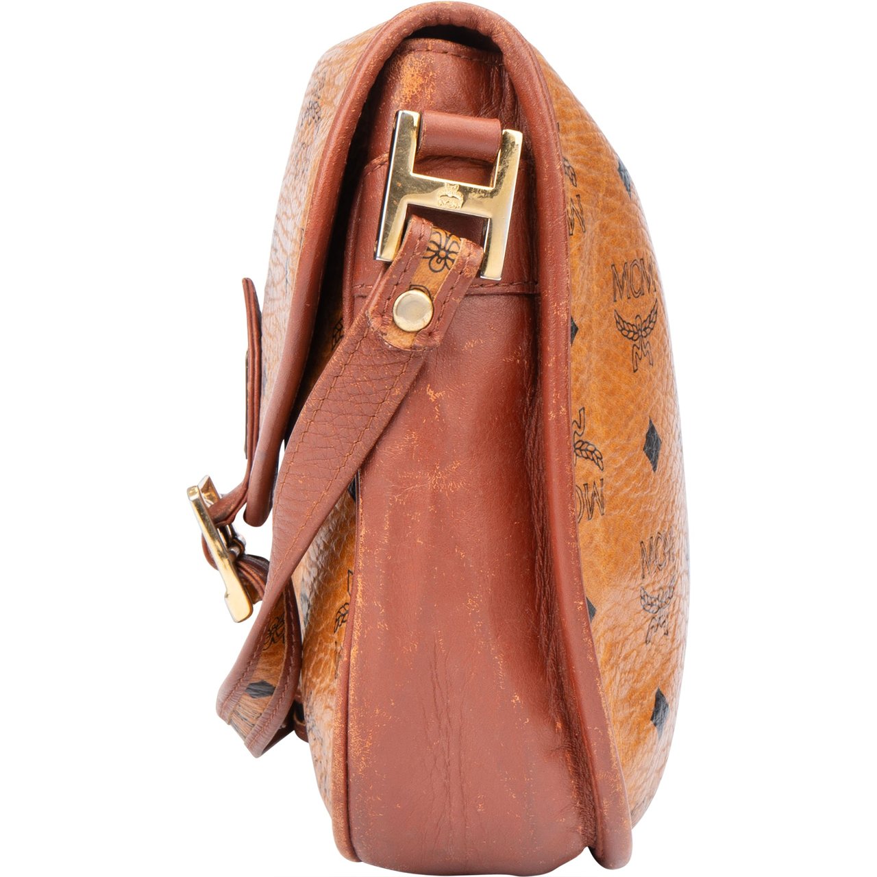 MCM MCM Visetos Monogram Crossbody Flap Bag Divers