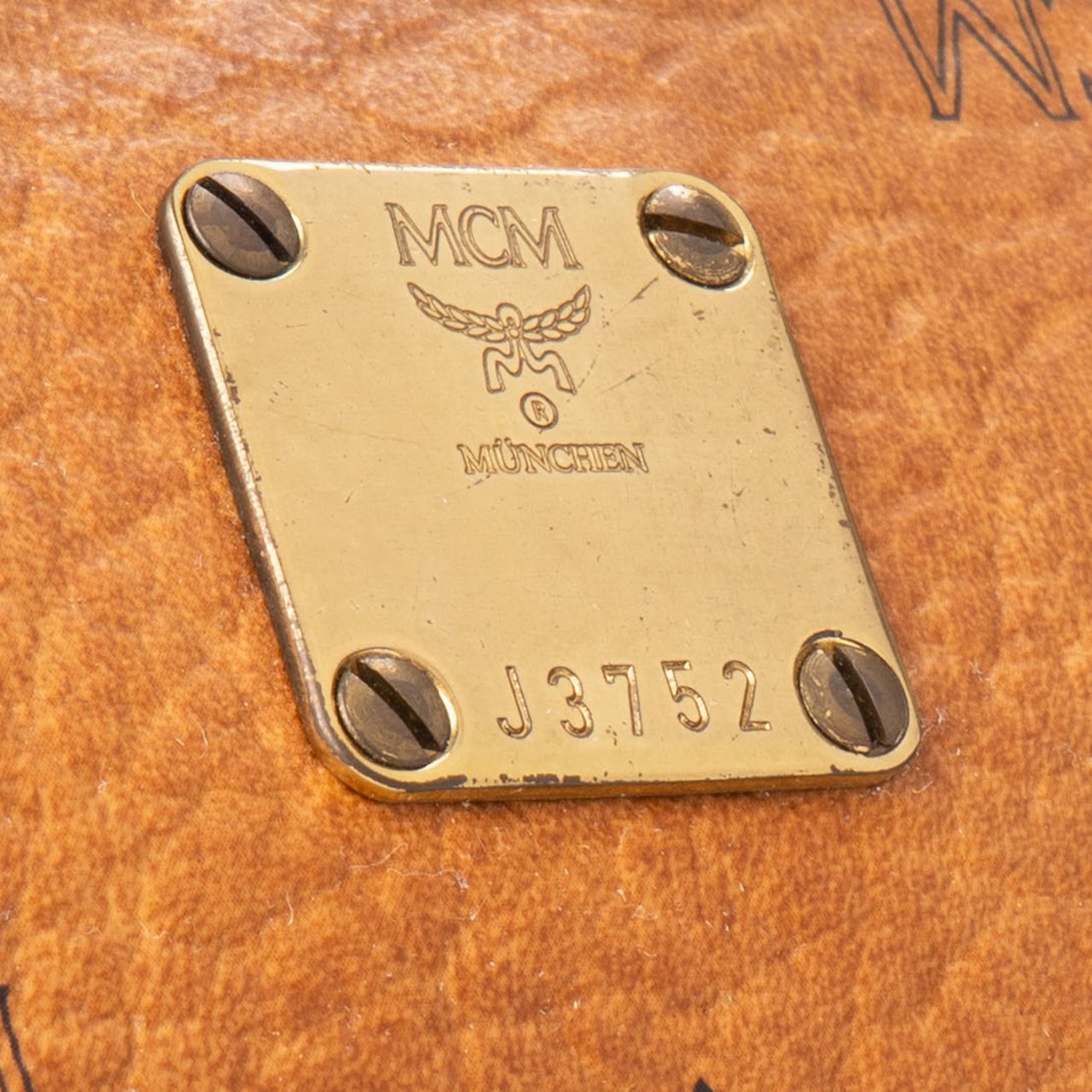 MCM MCM Visetos Monogram Boston Handbag Divers
