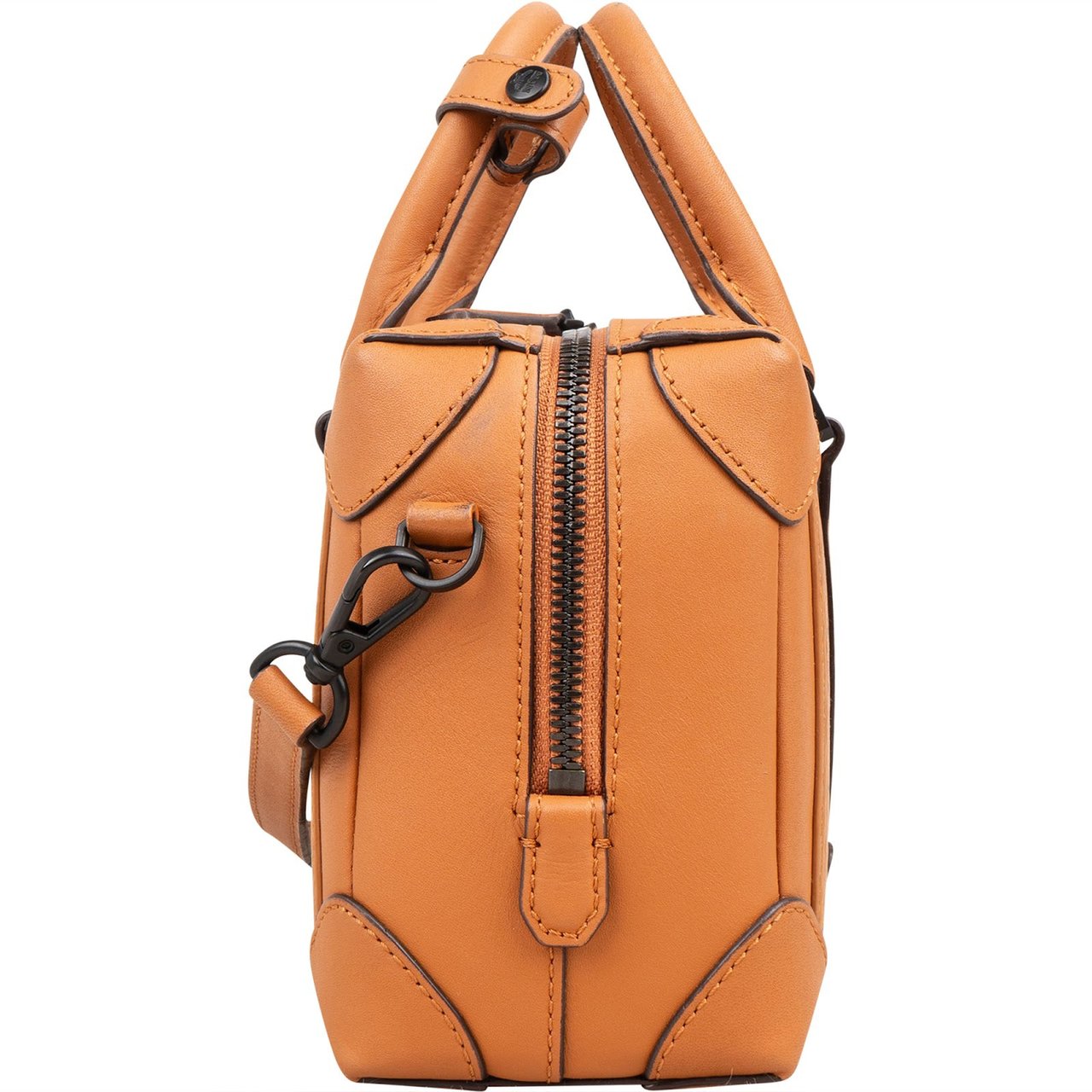 MCM Monogram Visetos Berlin Handbag Bruin