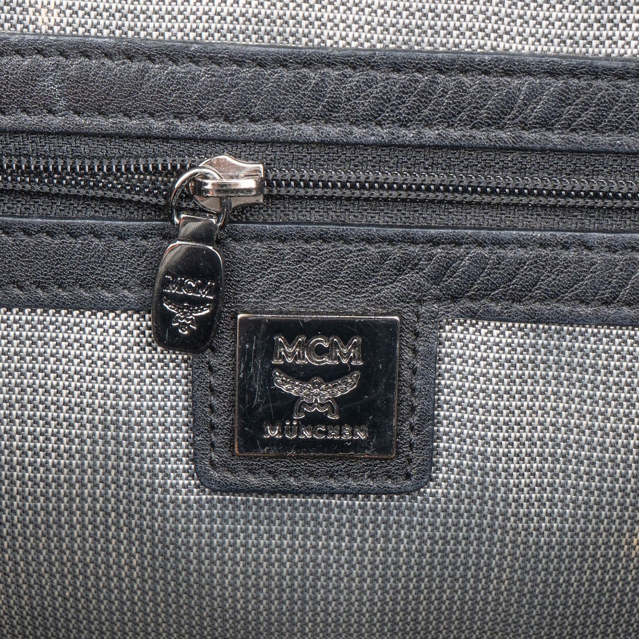 MCM Monogram Visetos Stark Side Studs Backpack Zwart