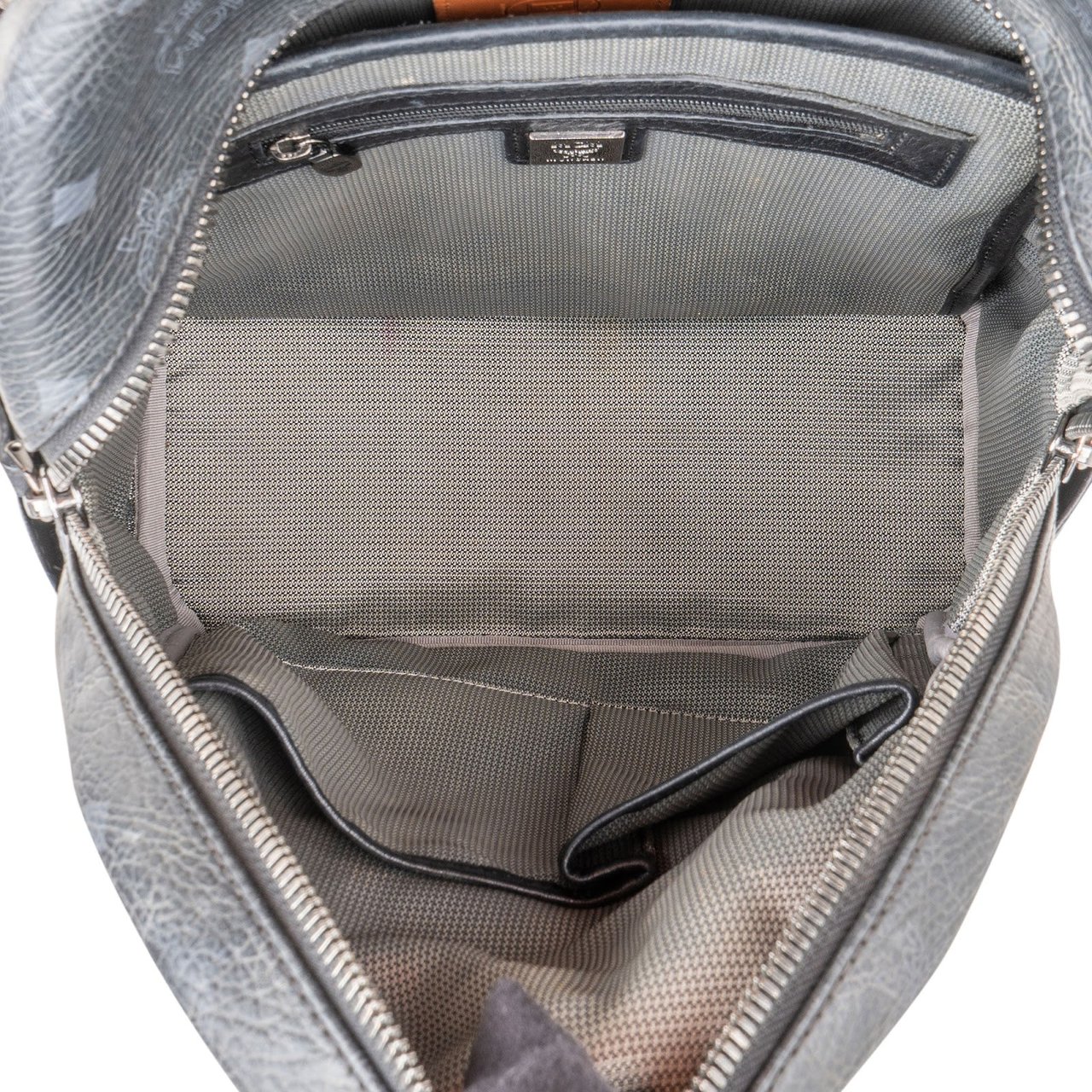 MCM Monogram Visetos Stark Side Studs Backpack Zwart
