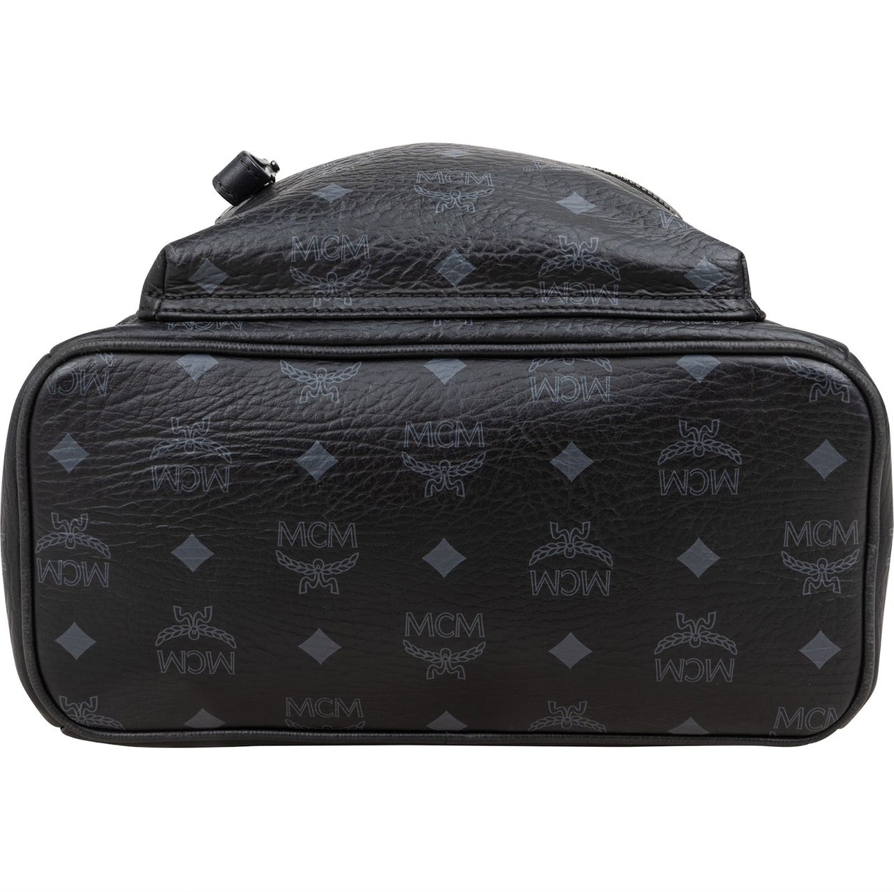 MCM Monogram Visetos Stark Side Studs Backpack Zwart