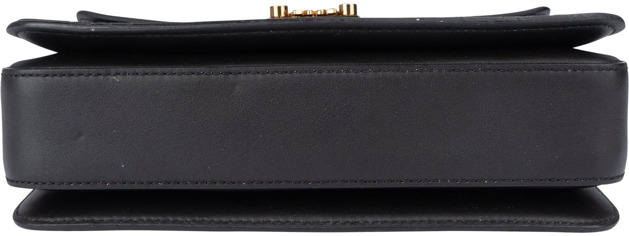 MCM MCM Black Visetos Monogram Patricia Crossbody Bag Zwart