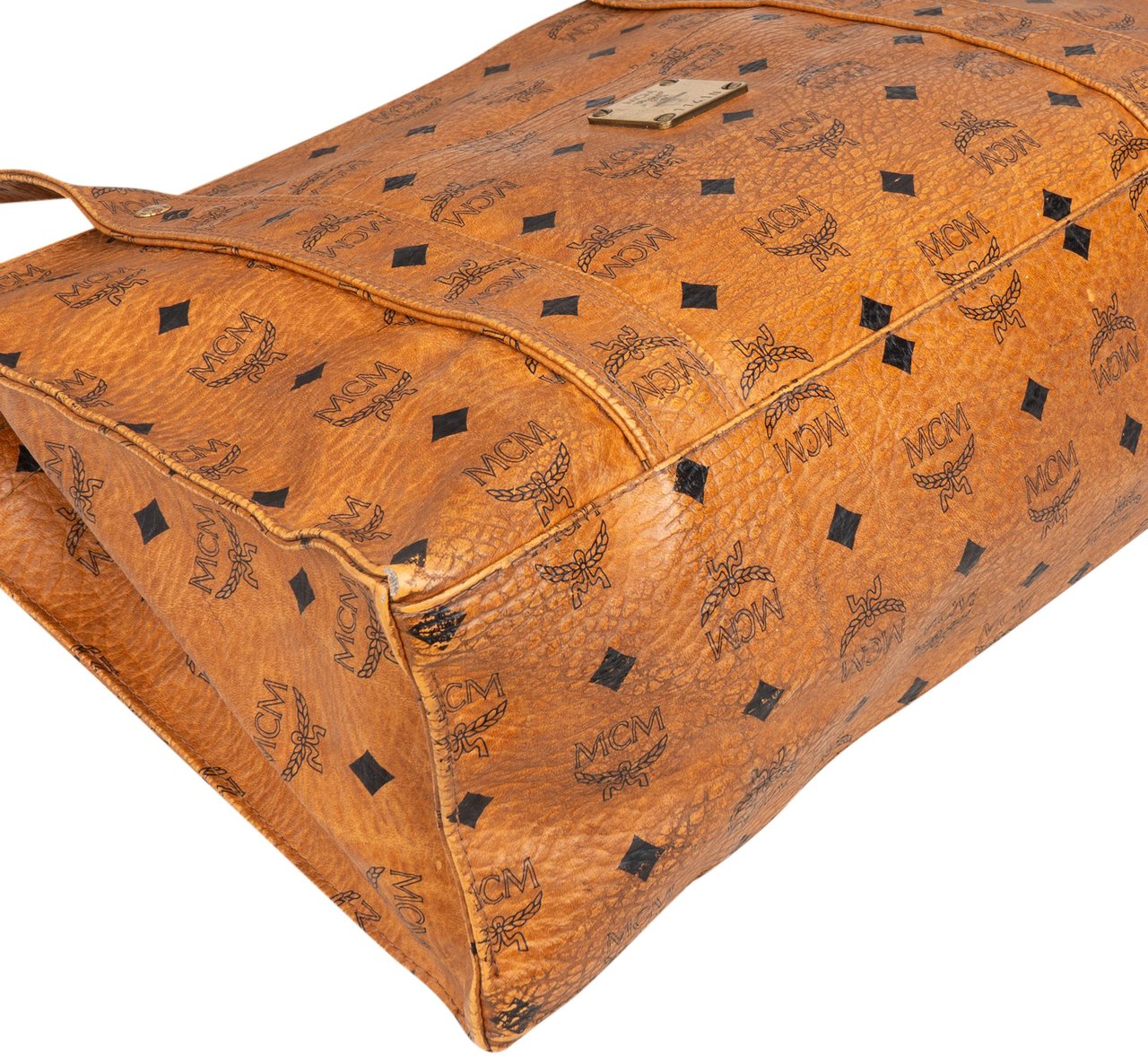 MCM MCM Visetos Monogram Shoulder Bag Bruin