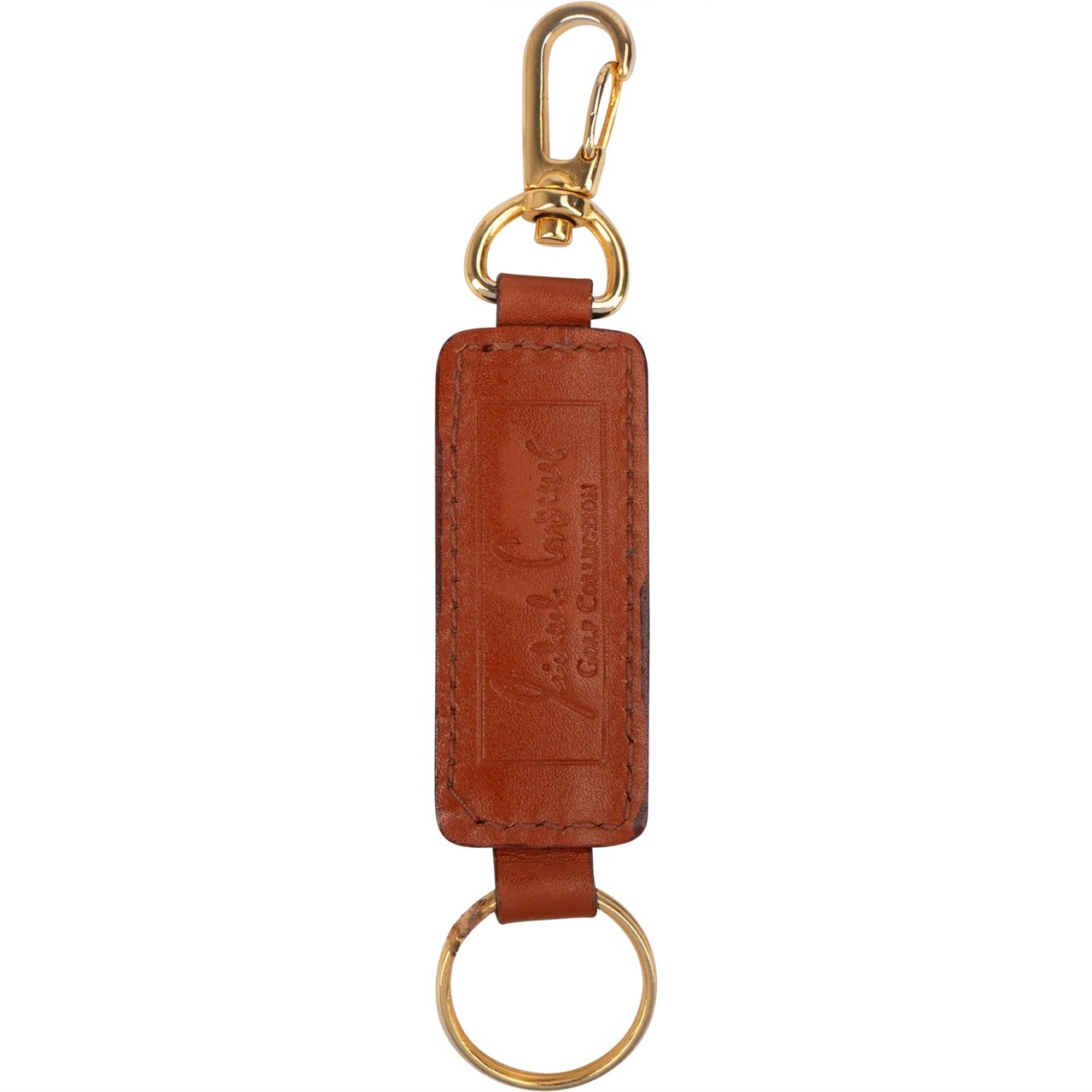 MCM MCM Leather Golf Collection Pendant Bruin