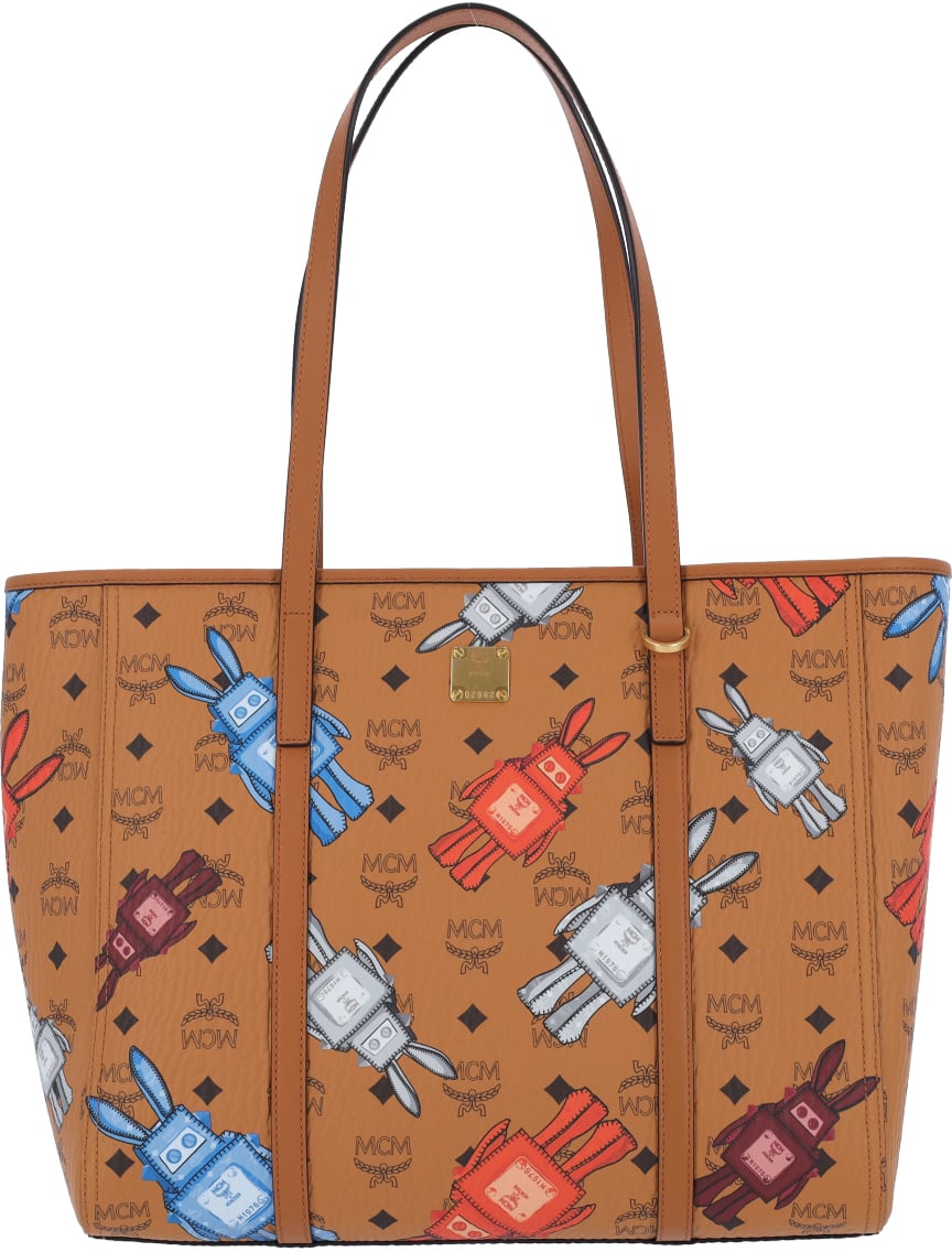 MCM "Toni" Tote Bag – Brown Bruin
