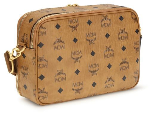 MCM MCM Beige Polyethylene Shoulder Bag Beige