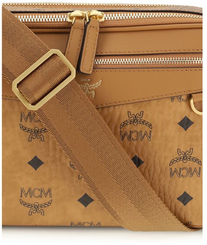 MCM MCM Beige Polyethylene Shoulder Bag Beige