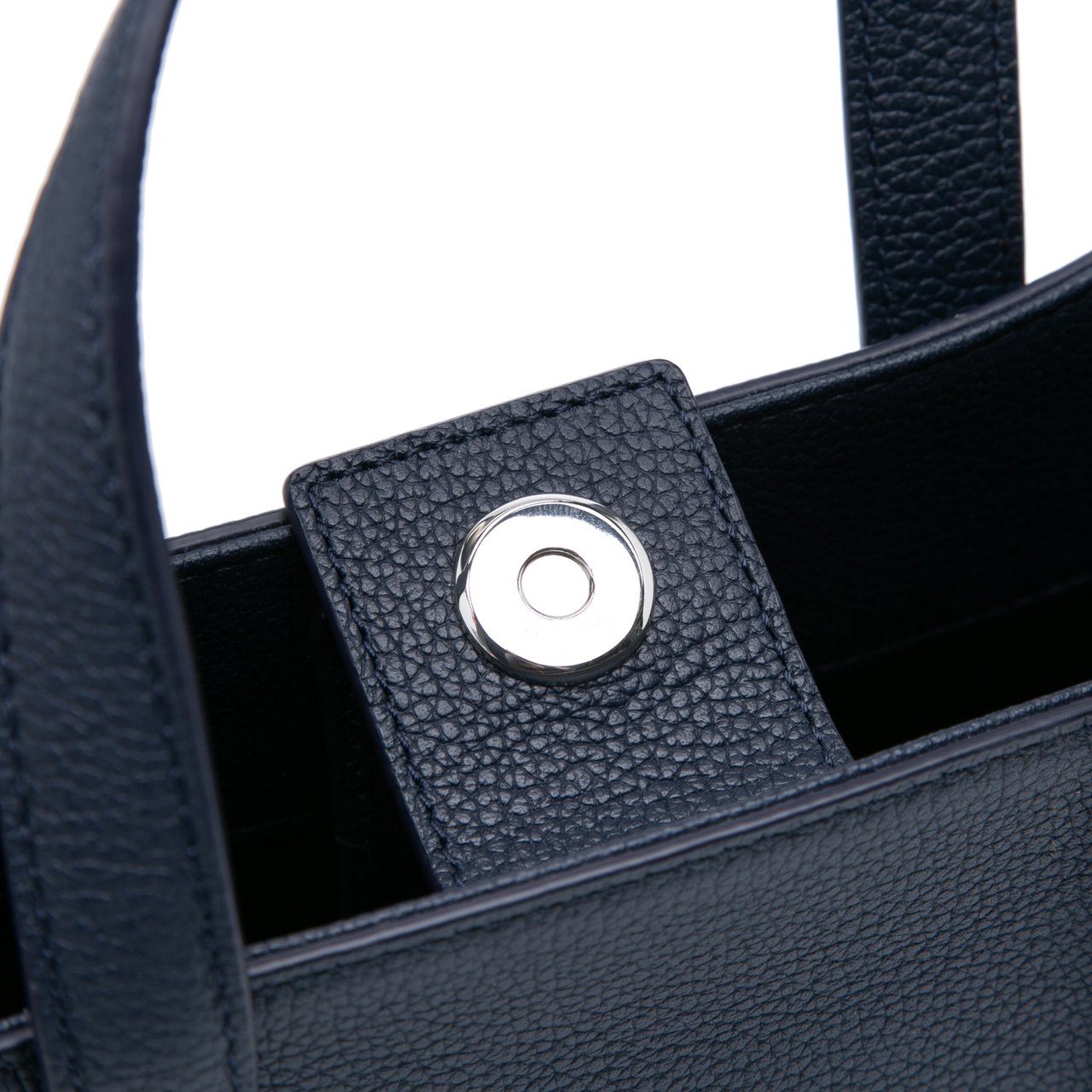 MCM Small Grained Calfskin Camouflage Aren Tote Blauw