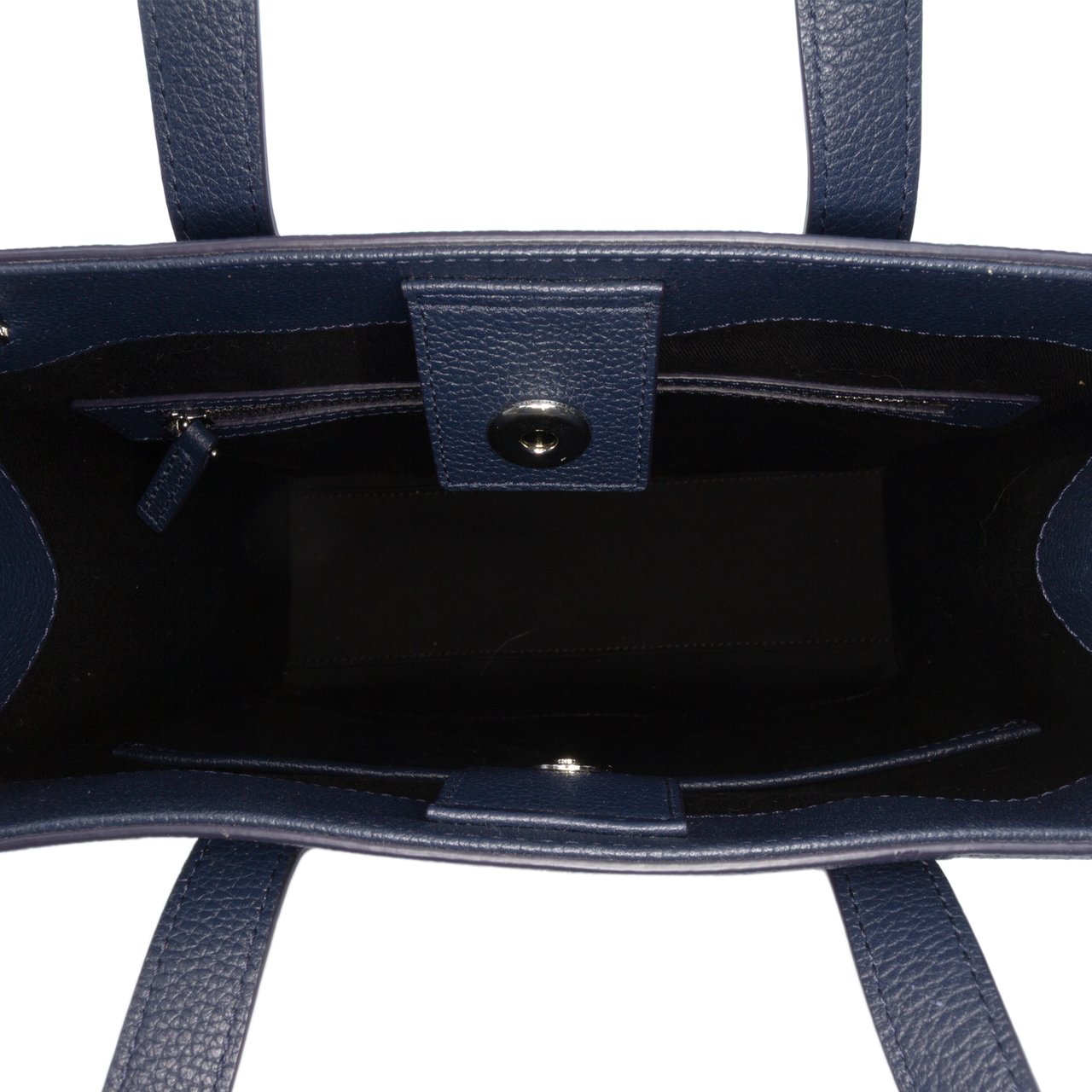 MCM Small Grained Calfskin Camouflage Aren Tote Blauw