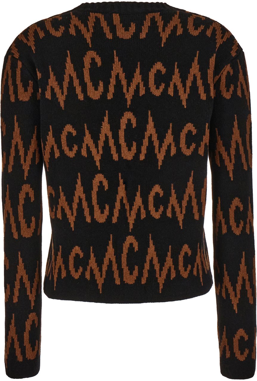 MCM MCM Embroidered cashmere blend oversize cardigan Divers
