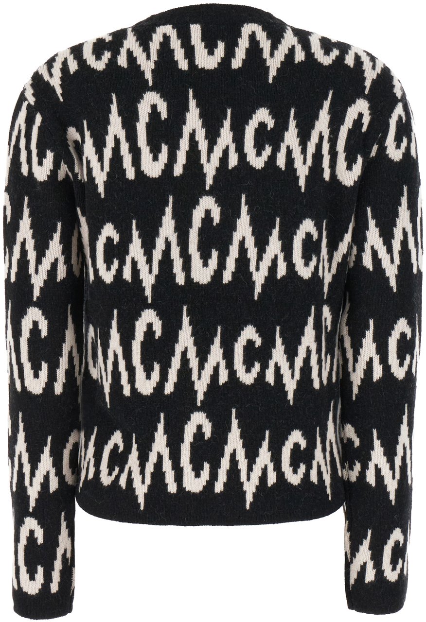 MCM MCM Embroidered cashmere blend oversize sweater Divers