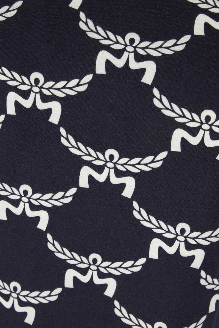 MCM MCM Printed cotton t-shirt Blauw