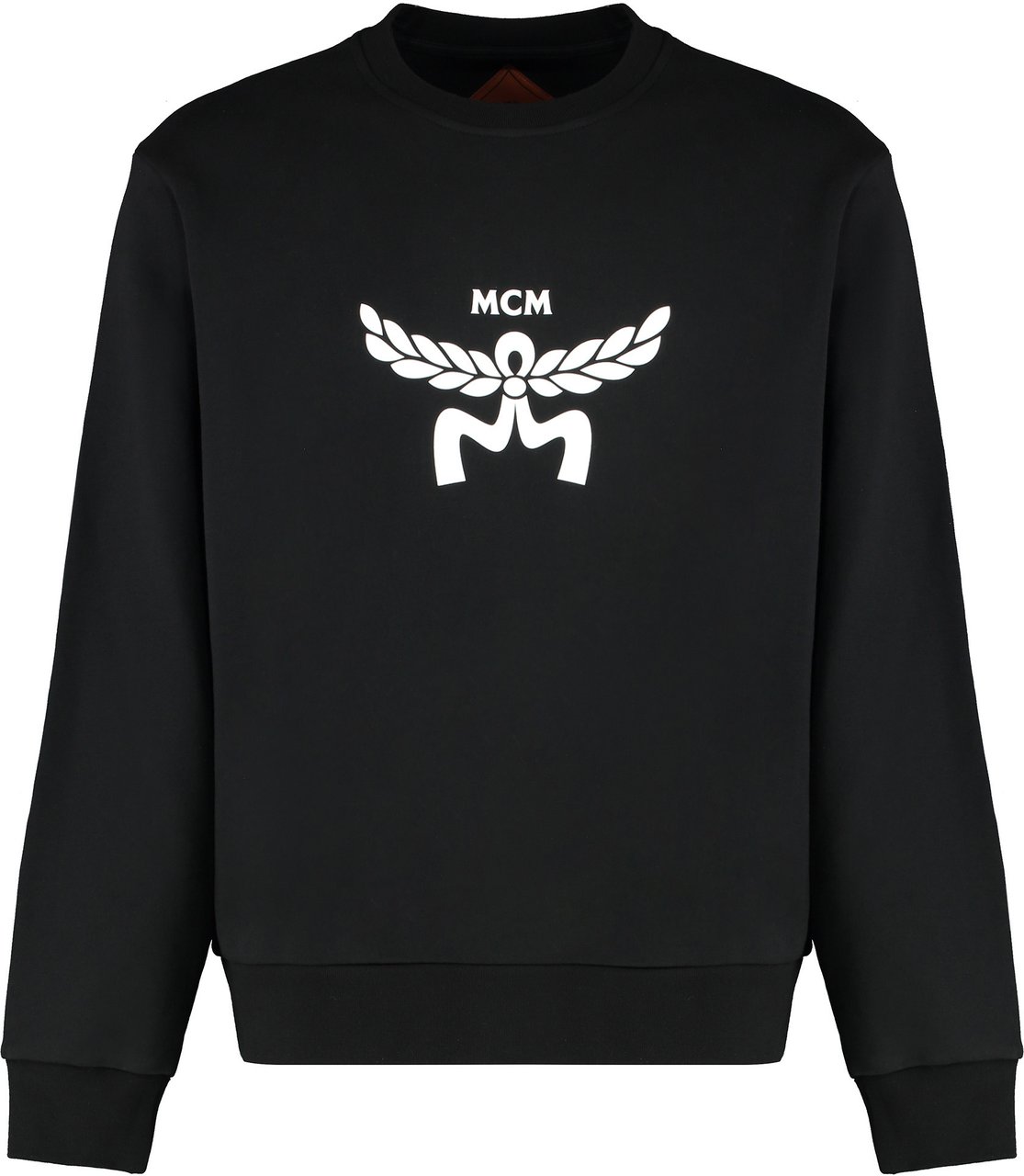 MCM Cotton crew-neck sweatshirt Zwart