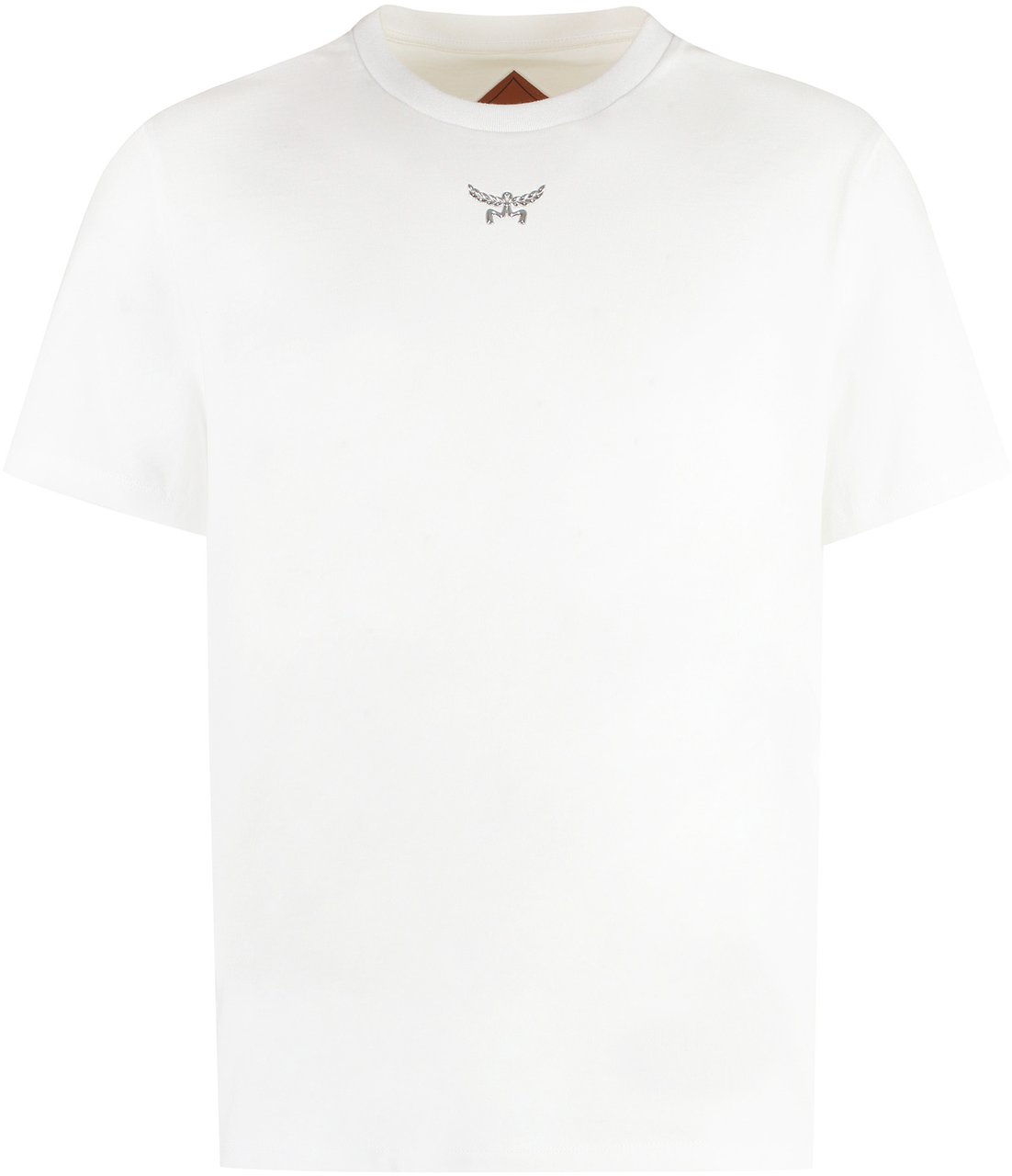 MCM Cotton crew-neck T-shirt Wit