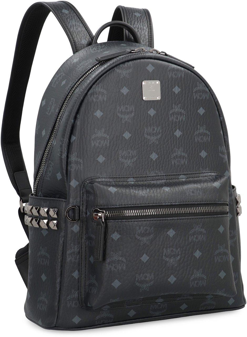 MCM Visetos Stark Side Studs backpack Zwart