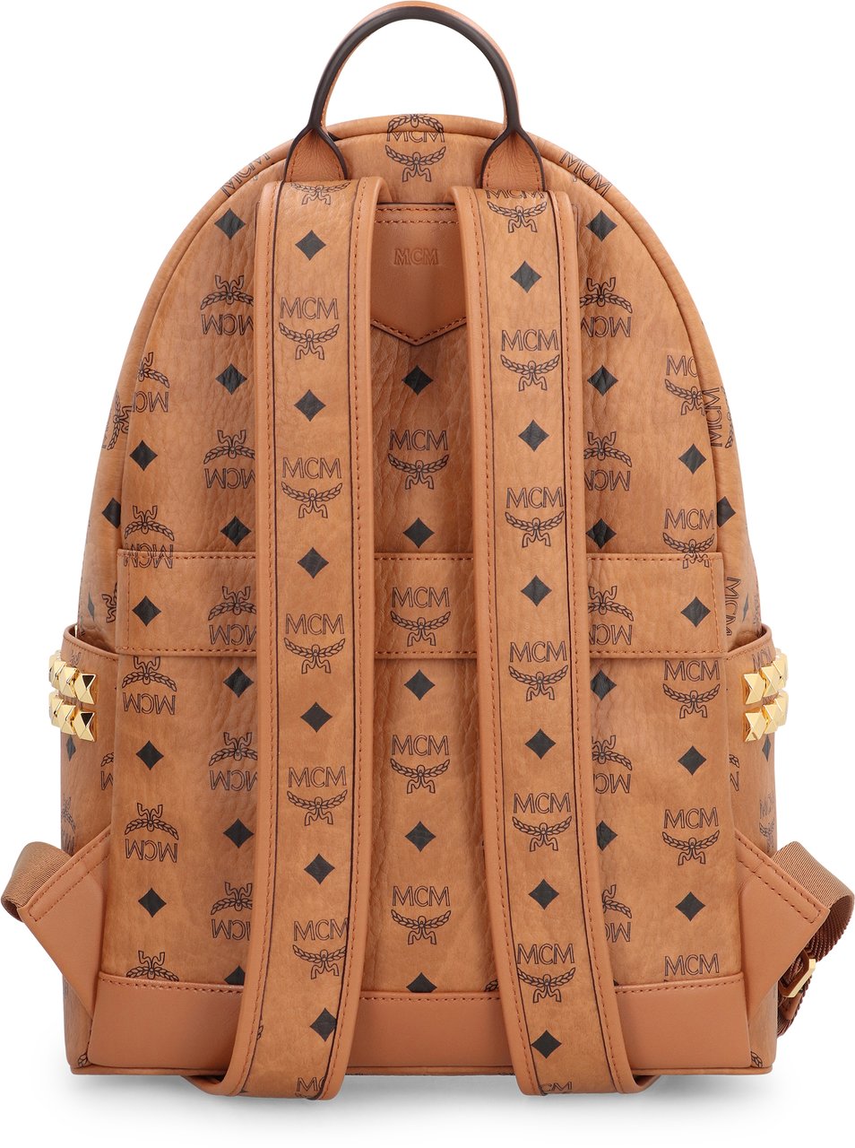 MCM Visetos Stark Side Studs backpack Bruin