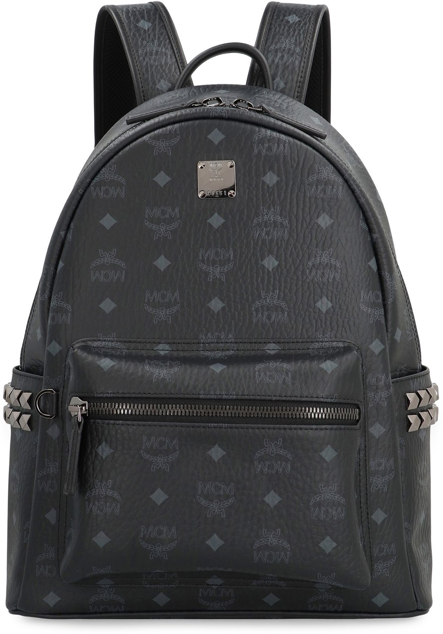 MCM Visetos Stark Side Studs backpack Zwart