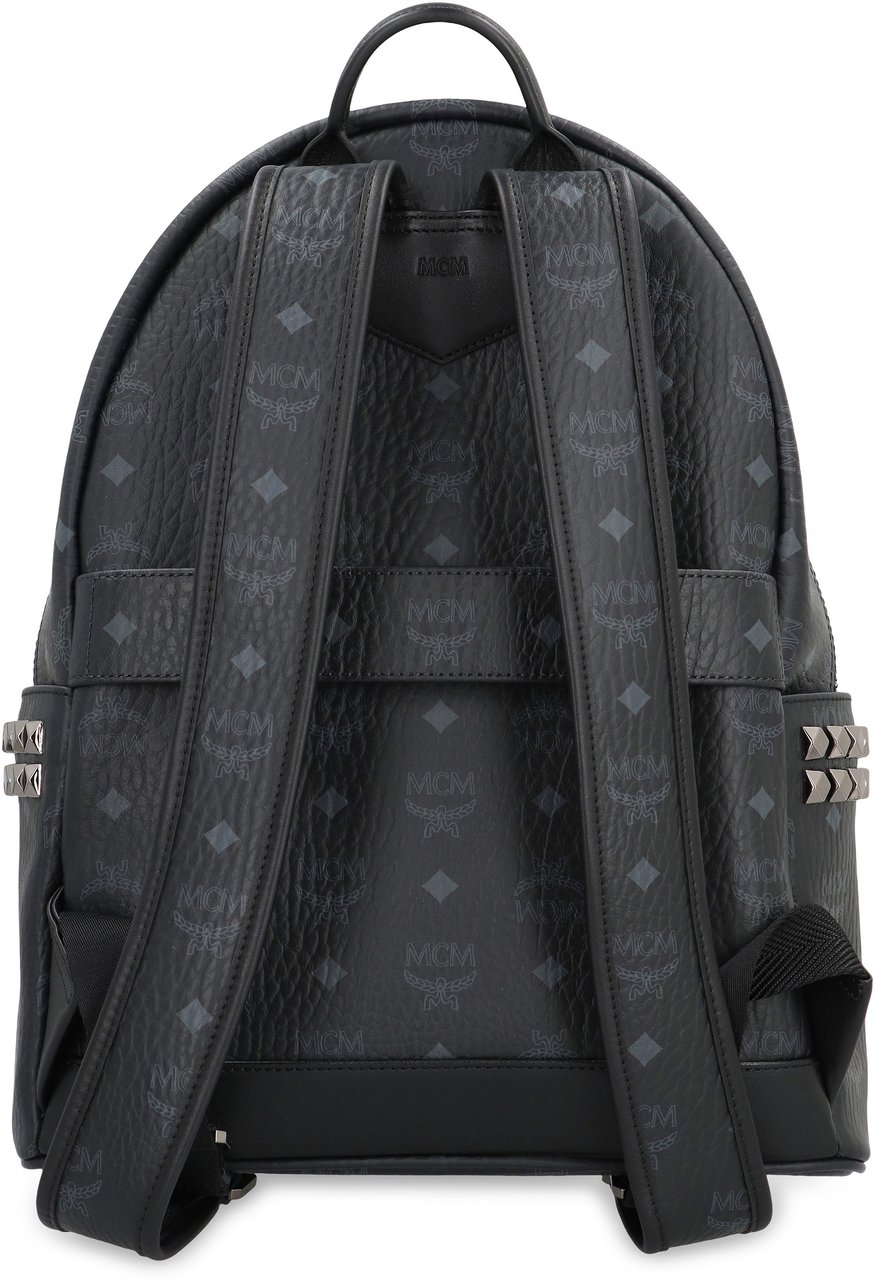 MCM Visetos Stark Side Studs backpack Zwart