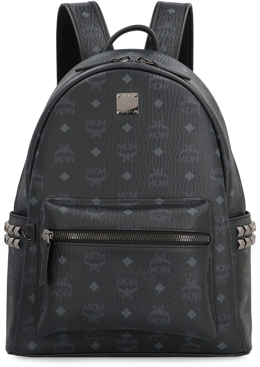 MCM Visetos Stark Side Studs backpack Zwart