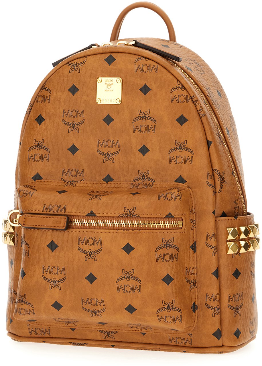 MCM Mcm Printed synthetic leather Stark backpack Divers
