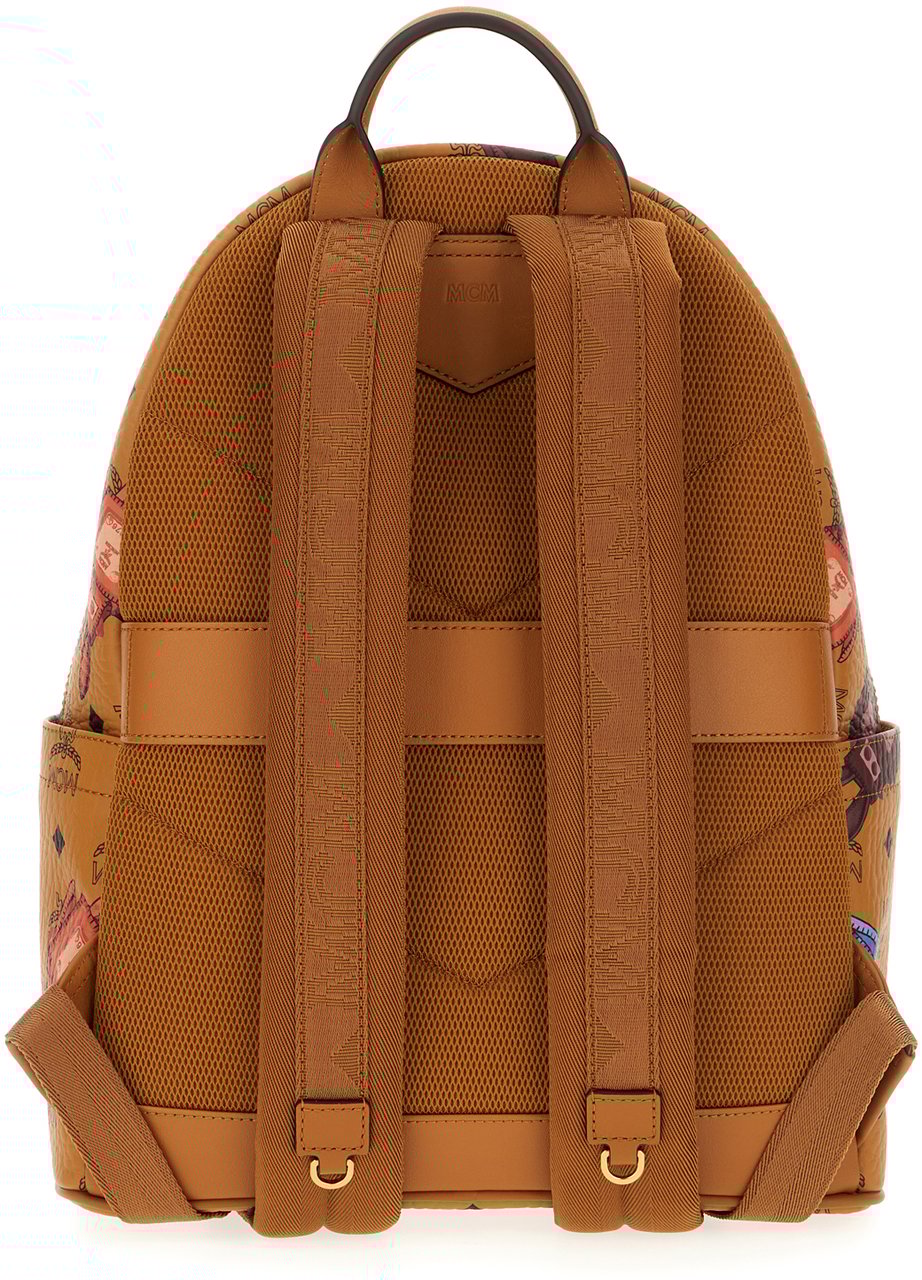 MCM Mcm Printed synthetic leather Stark backpack Divers