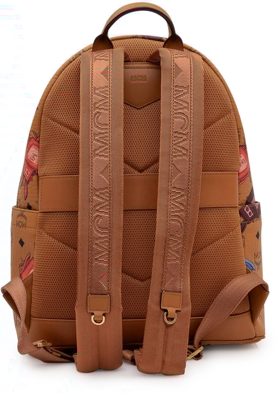 MCM Zaino Stark VI Medium Beige