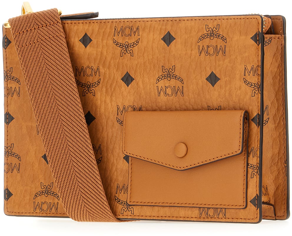 MCM MCM Printed canvas small Aren clutch Divers