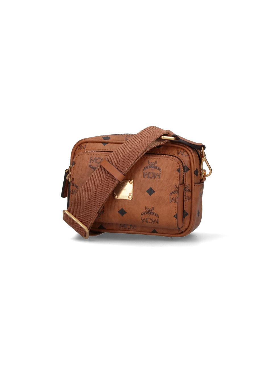 MCM “Aren” Mini Crossbody Bag – Brown Bruin