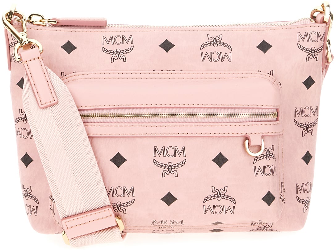 MCM Mcm Printed canvas crossbody bag Divers