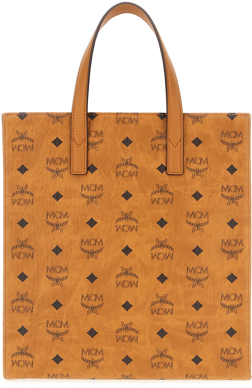 MCM MCM Printed synthetic leather medium Aren handbag Divers