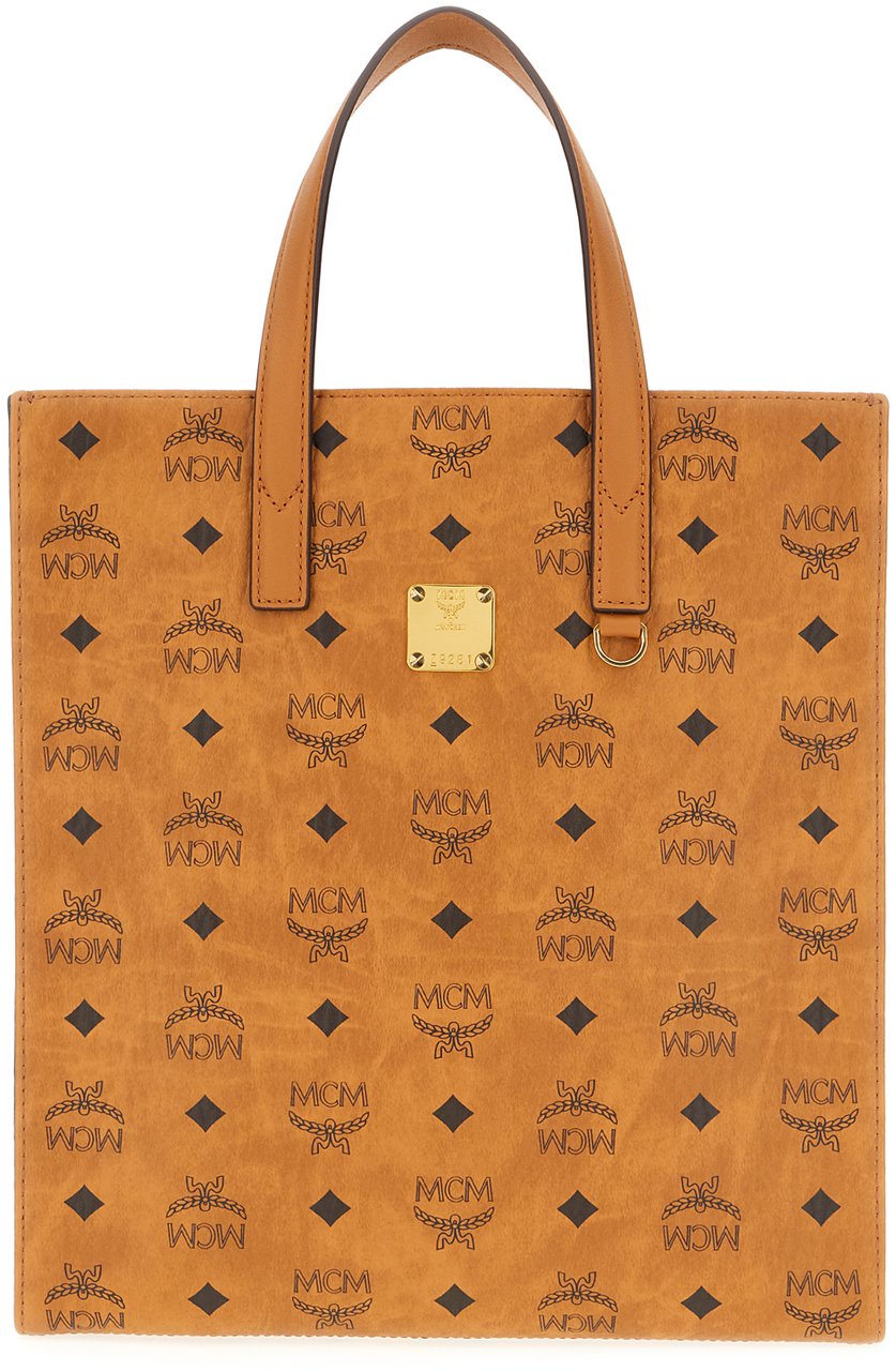 MCM MCM Printed synthetic leather medium Aren handbag Divers