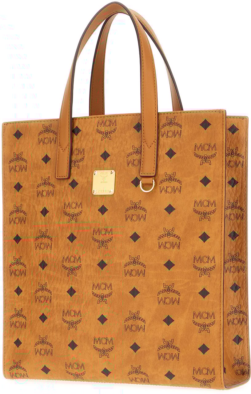 MCM MCM Printed synthetic leather medium Aren handbag Divers