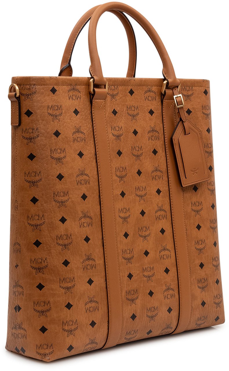 MCM Borsa Tote Aren VI Large Beige