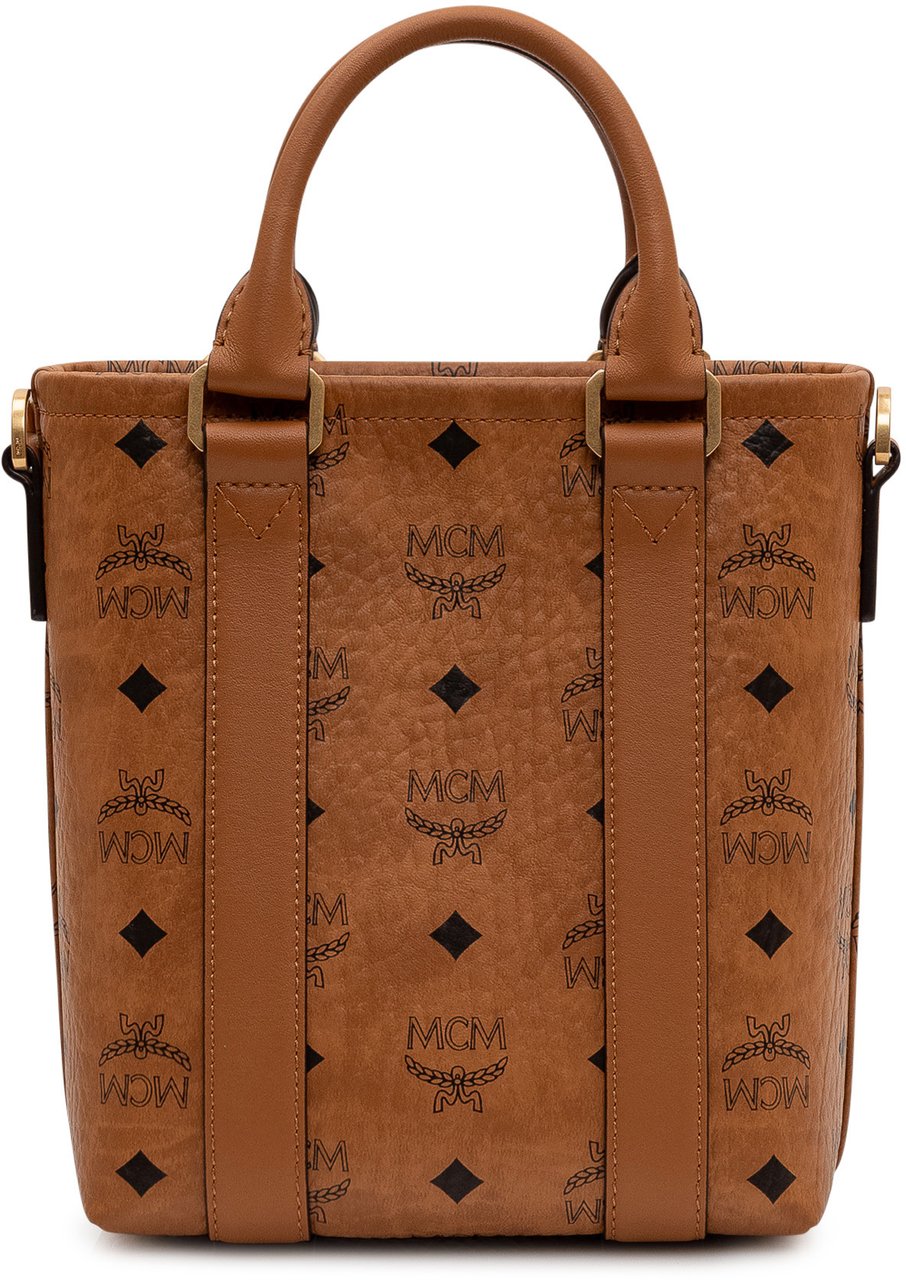 MCM Borsa Tote Aren VI Mini Beige