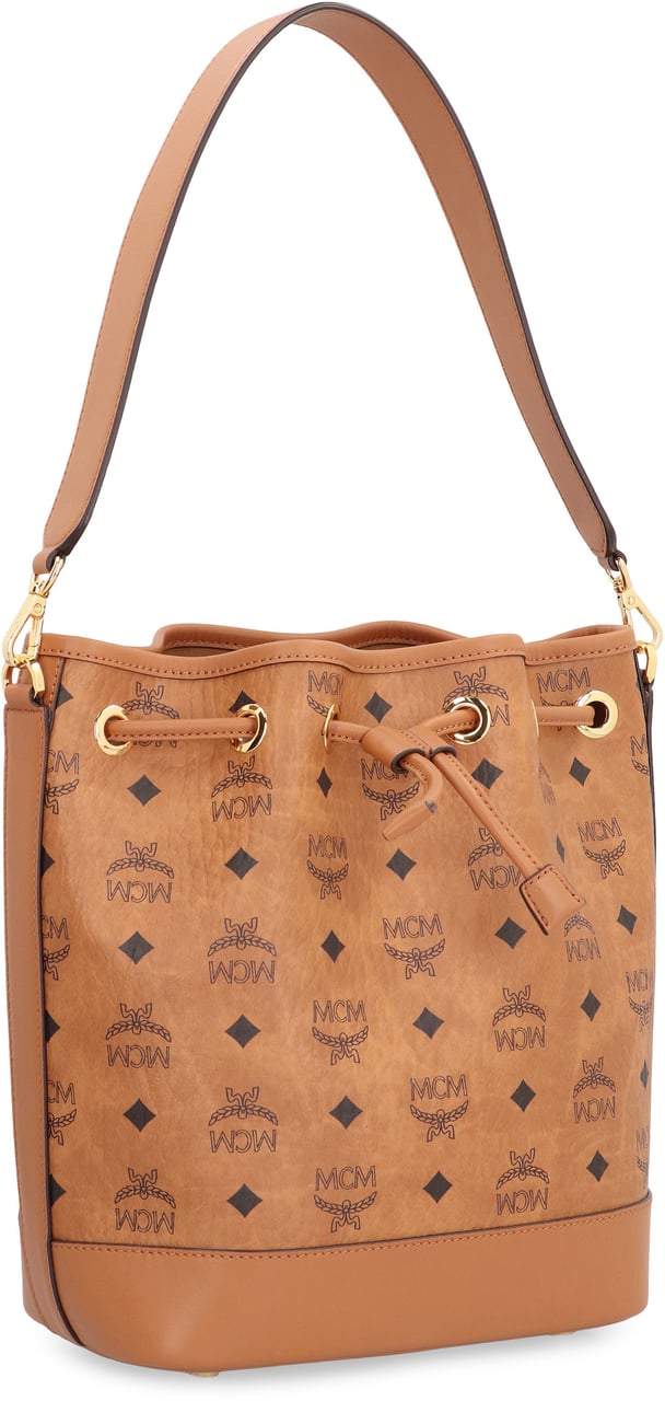 MCM Dessau bucket bag Bruin