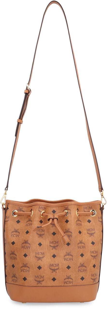 MCM Dessau bucket bag Bruin