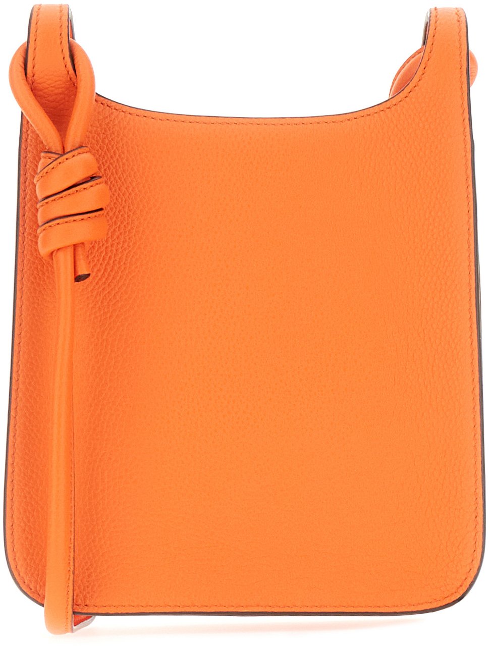 MCM MCM Orange leather mini Hummel crossbody bag Oranje
