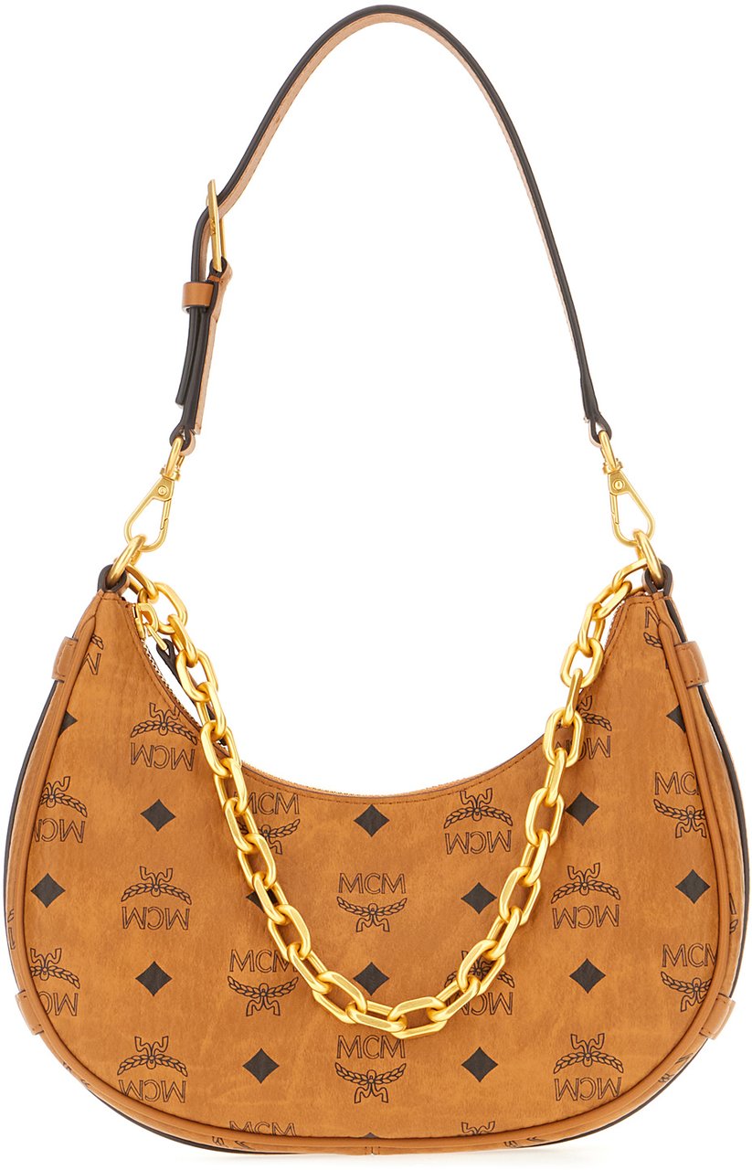 Mcm Printed synthetic leather hand bag Divers