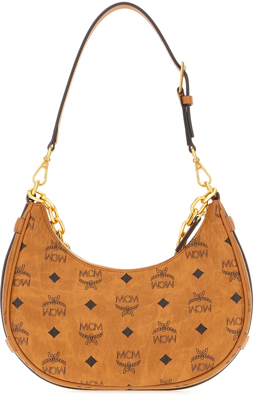 Mcm Printed synthetic leather hand bag Divers