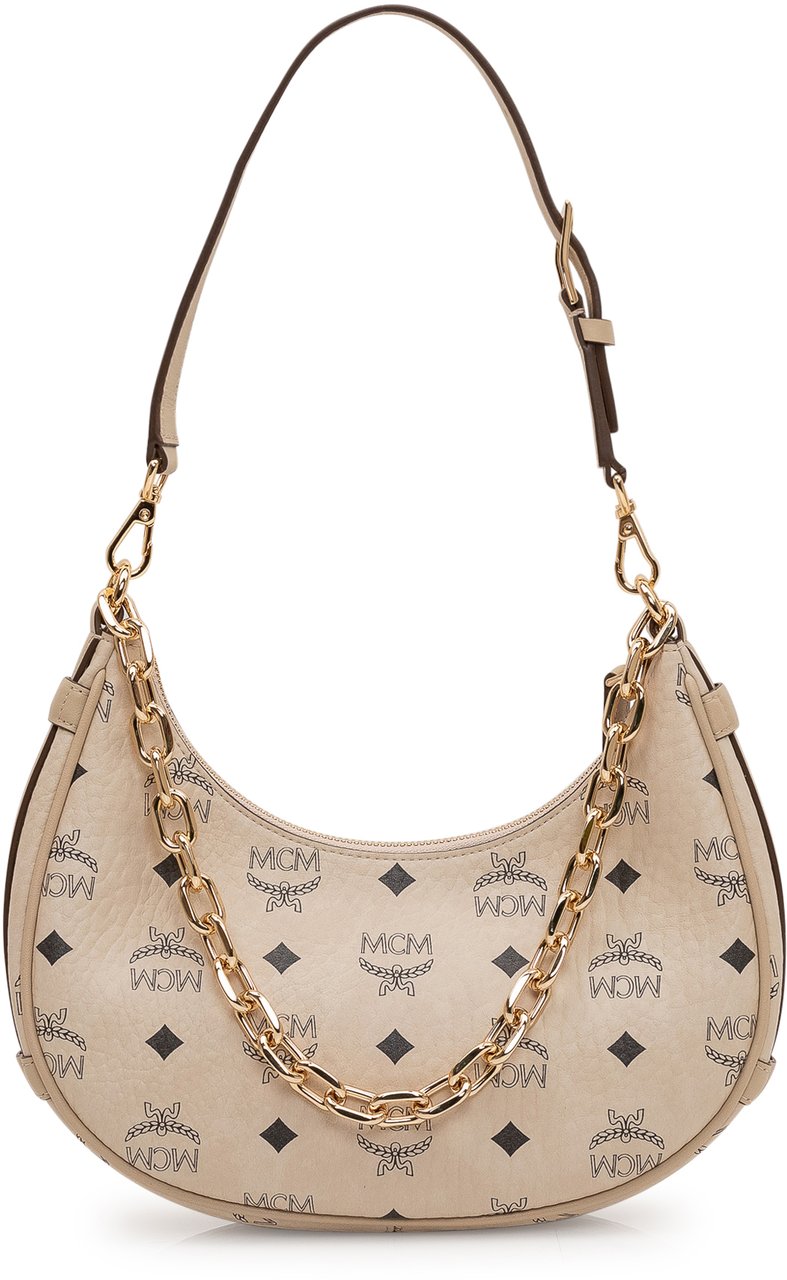 MCM Aren VI Hobo Sml Beige