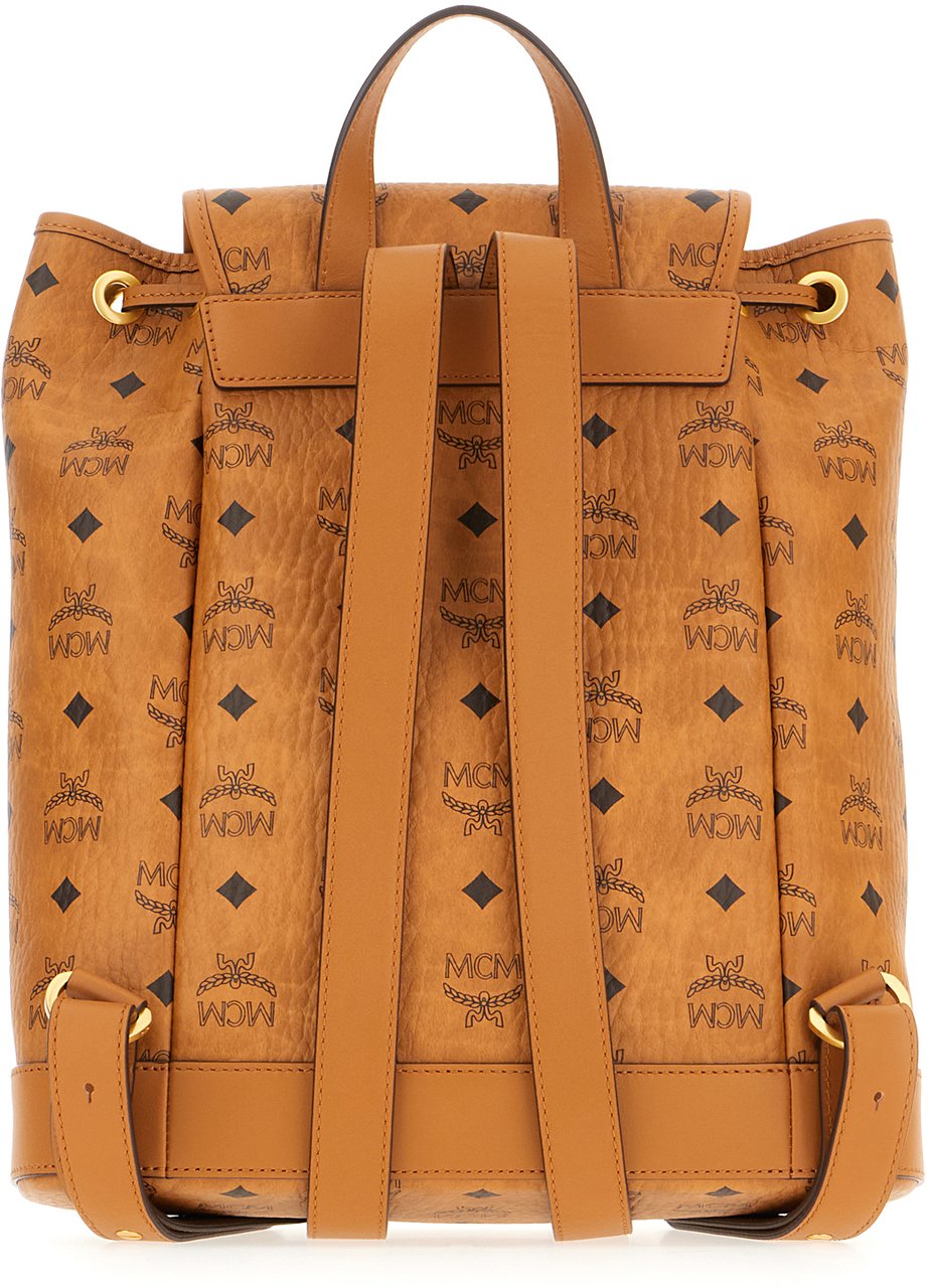 MCM Mcm Printed canvas backpack Divers