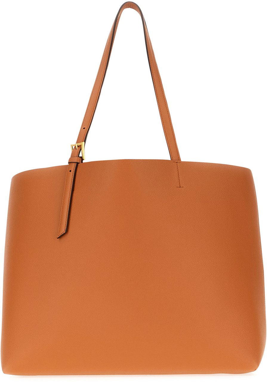 MCM MCM Caramel leather medium Himmel shopping bag Bruin