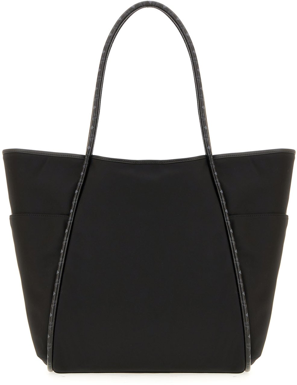 MCM MCM Black nylon shopping bag Blauw