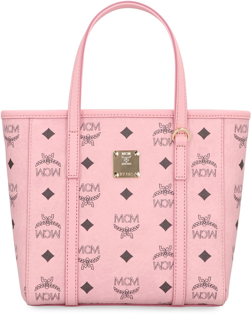 MCM Shopper Mini Toni Top-Zip Roze