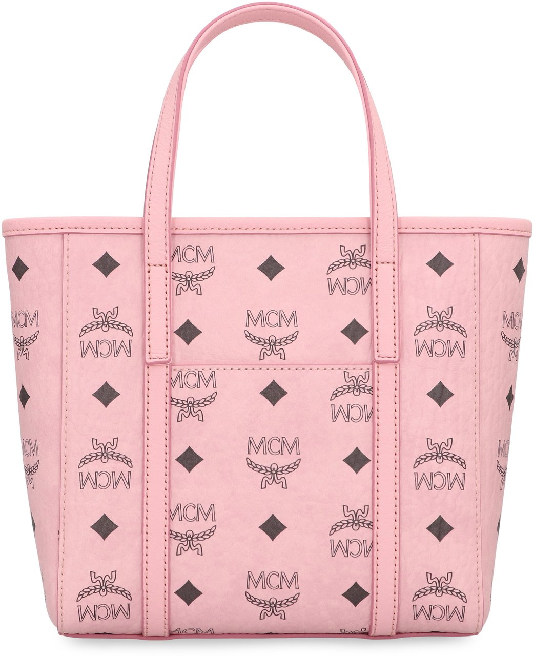MCM Shopper Mini Toni Top-Zip Roze